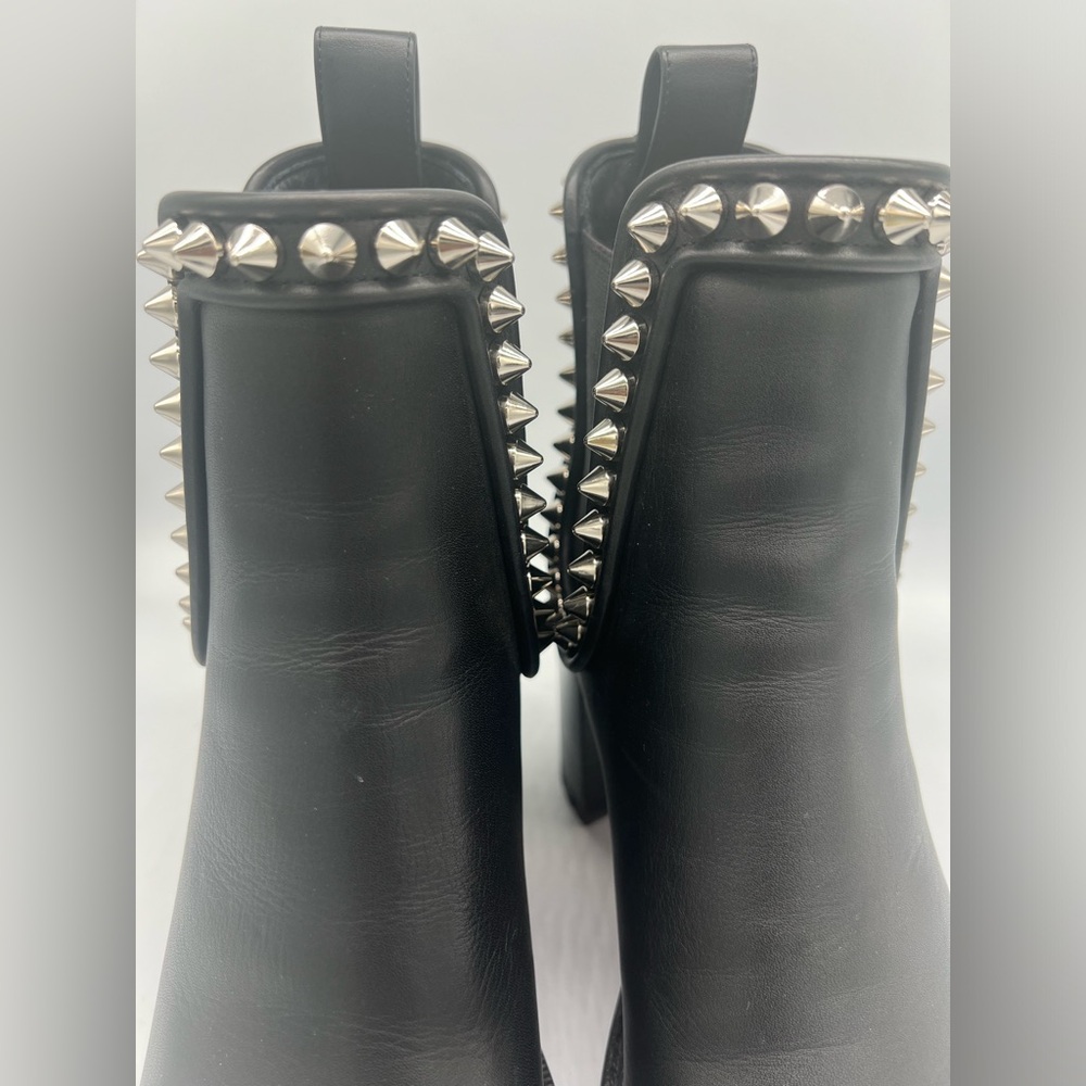 Christian Louboutin Capahutta 70 Spiked Leather Chelsea Boots - Picture 10 of 16